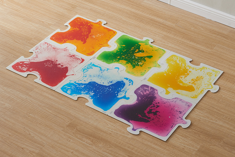 masterkidz 0-3體能感統系列-感官液體地墊拼圖